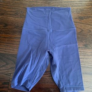 Align High-Rise Short 8” purple